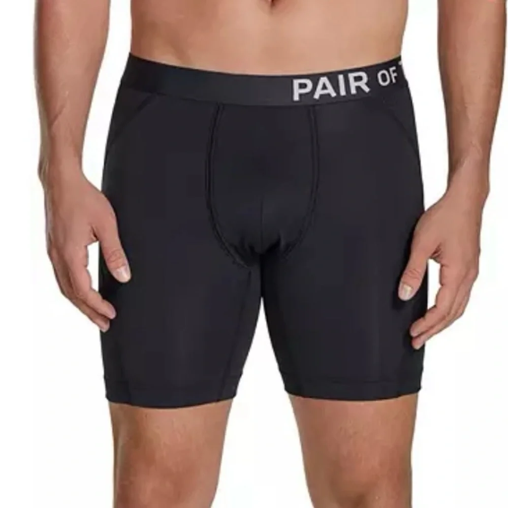 Pair of Thieves Navy Blue Long Boxer Briefs,‎ Size XL